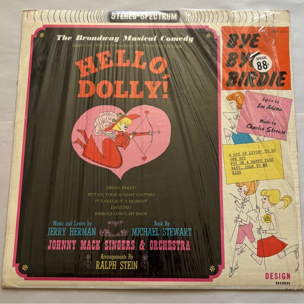 Vintage Johnny Mack Singers & Orchestra‎ Hello Dolly! Vinyl, LP Spectrum Records